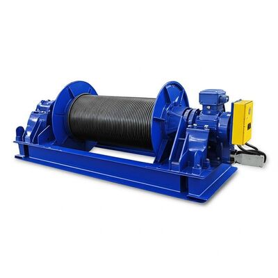 IP 54 Rated Marine Cable Winch 2200mm for Cable Handling in Marine and Offshore