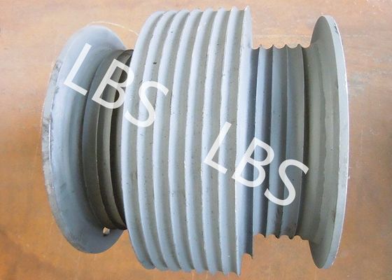 Stainless Steel Variable Diameter Wire Rope Drum For Hoist Machinery