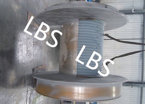 Steel Q345 Q420 Smooth Winch Drum Different Wire Rope Diameter