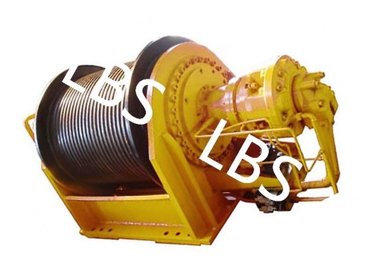 High Efficient Hydraulic Crane Winch For Marines Grooved Drum Winch
