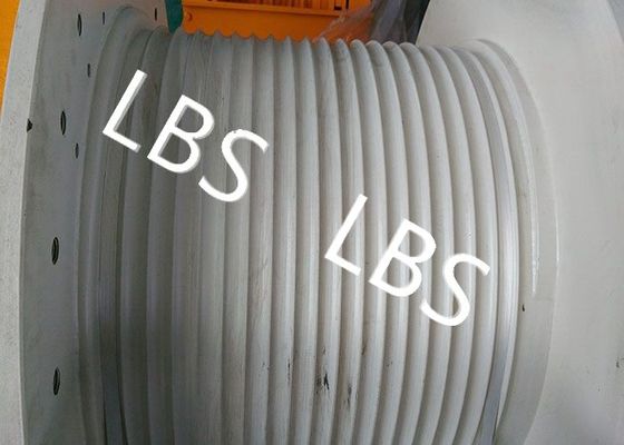 50 Ton Hydraulic Crane Winch With LBS Grooved Drum Multilayer Spooling