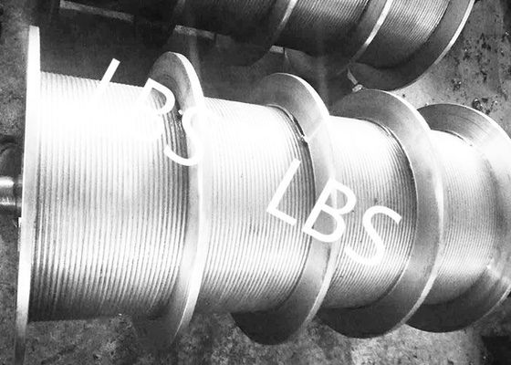 Slow Speed LBS Grooved Drum Hydraulic Crane Winch And Ships Used