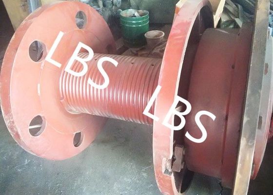 Slow Speed LBS Grooved Drum Hydraulic Crane Winch And Ships Used