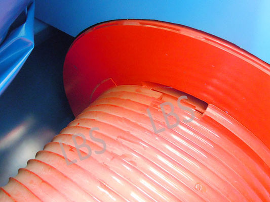 Integral Winch Drum Spiral Grooving Mounted on Marine Platform