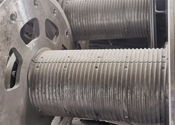 Pisahkan Lengan Lebus yang Dapat Dilepas Dilas Atau Dibaut Ke Drum Winch