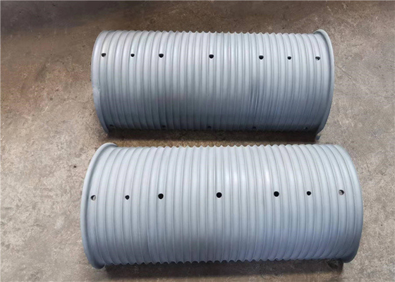 Sistem Lebus Baja Karbon Setengah Split Winch Drum Sleeves Untuk Peralatan Angkat