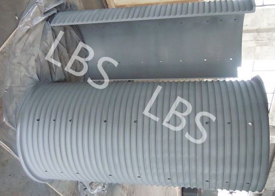 Offshore Marine Windlass Winches Lebus Sleeve Untuk Kapal Penelitian Ilmiah