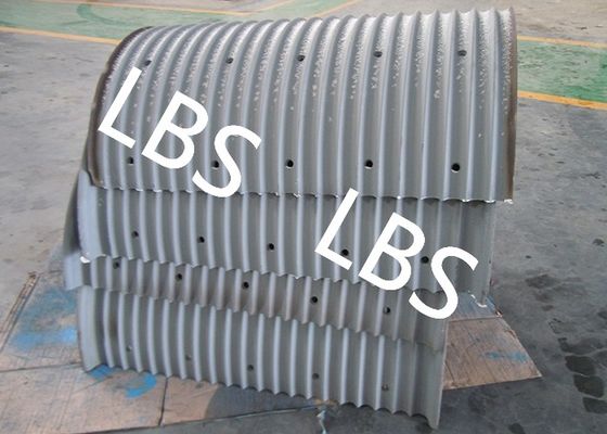 Offshore Platform Crane Main Drum Lebus Grooving Wire Rope Atau Kabel