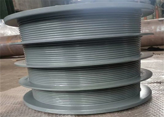 Pengeboran Pasir Drum Lift Grooved Lebus Jenis / Spiral Tipe / Tipe halus