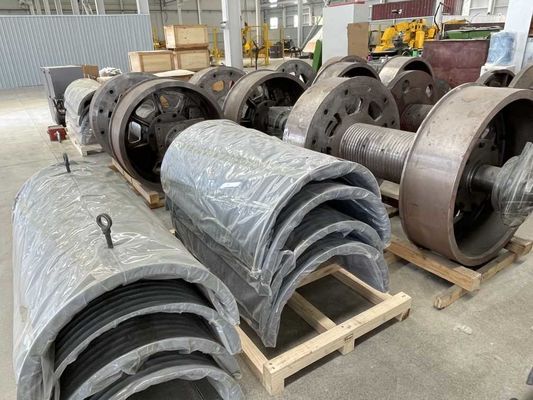 Lengan LBS Beralur Ganda Untuk Spooling Multilayer
