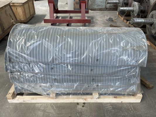 Tangan kiri atau tangan kanan Split LBS Grooved Drum Untuk Peralatan Winch