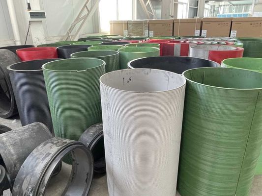 Nylon LBS Grooved Drum Sleeve Untuk Mesin Teknik Winch / Hoist