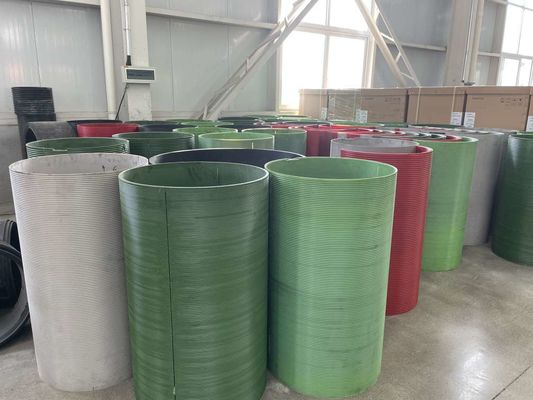 Perangkat Mesin Sleeve Split Sleeve Polymer Nylon LBS Grooved Drum