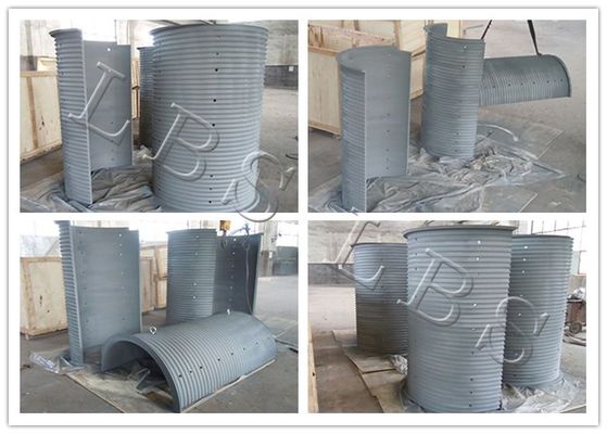 Split LBS Grooved Drum Wire Rope Drum Dalam Kondisi Kerja yang Berbeda