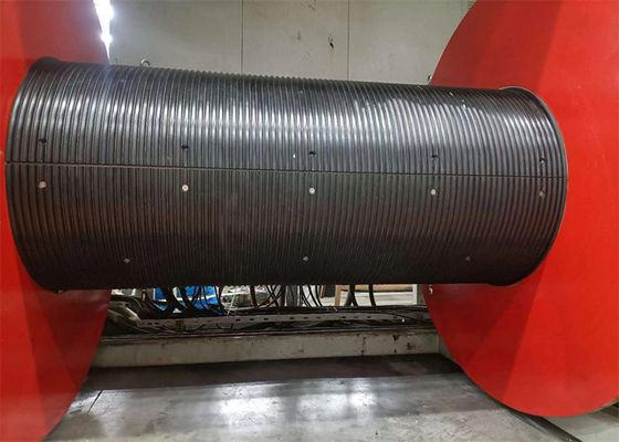 Kekuatan Polymer Nylon Grooves Weldable Half Split Lebus Sleeves Untuk Wire Rope