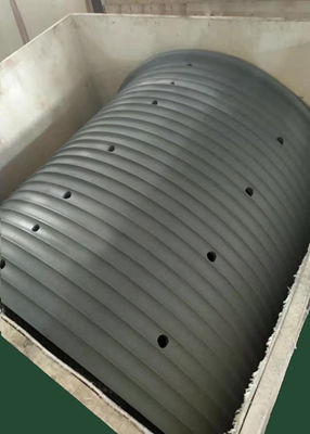 Sambungan Baut / Pengelasan Drum Winch Lengan Beralur Dan Kerang